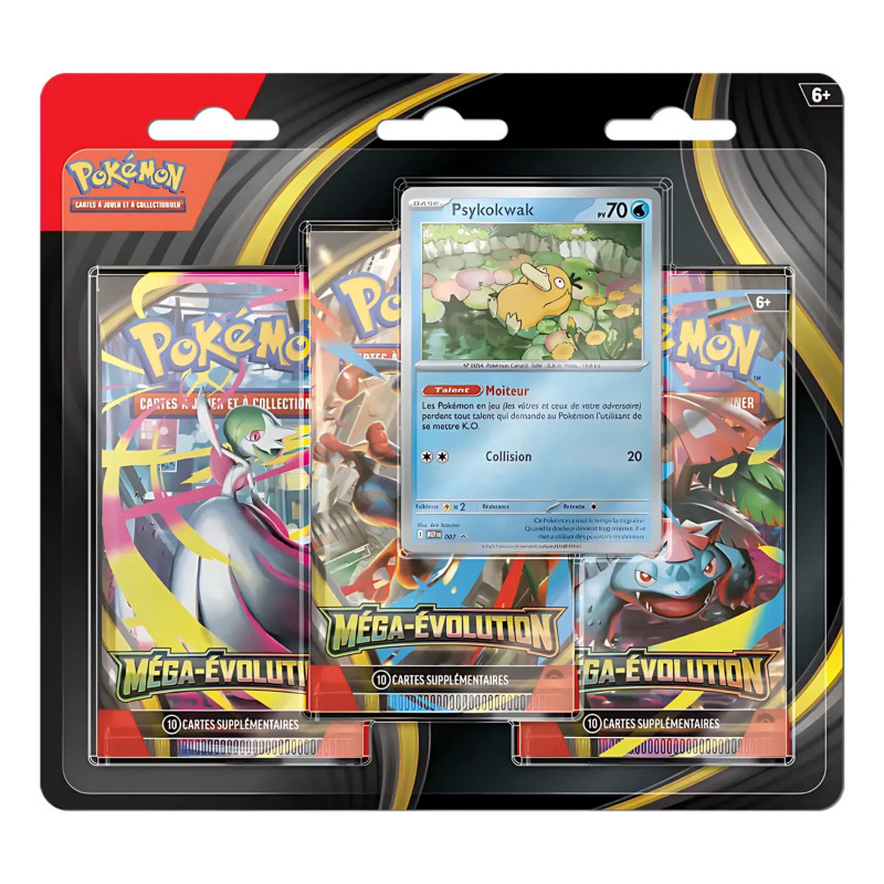 Tripack Psykokwak ME01 - Mega Evolution
