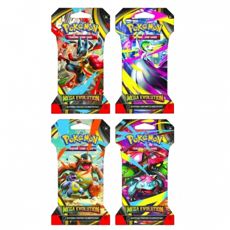 Booster sous blister ME01 - Mega Evolution (modèle aléatoire)