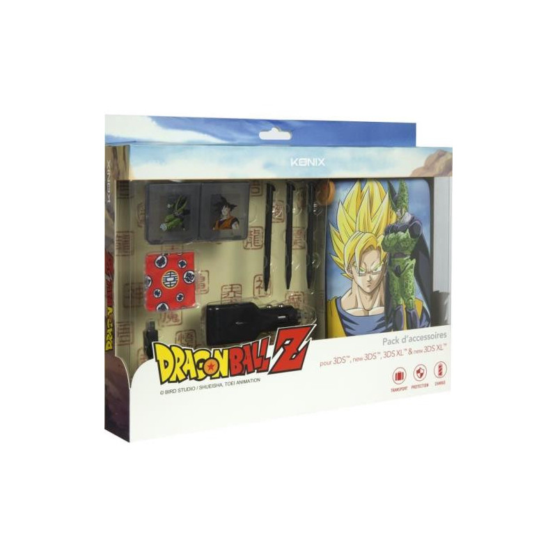 Pack d'accessoires Dragon Ball Z pour 3DS, new 3DS, 3DS Xl et new 3DS