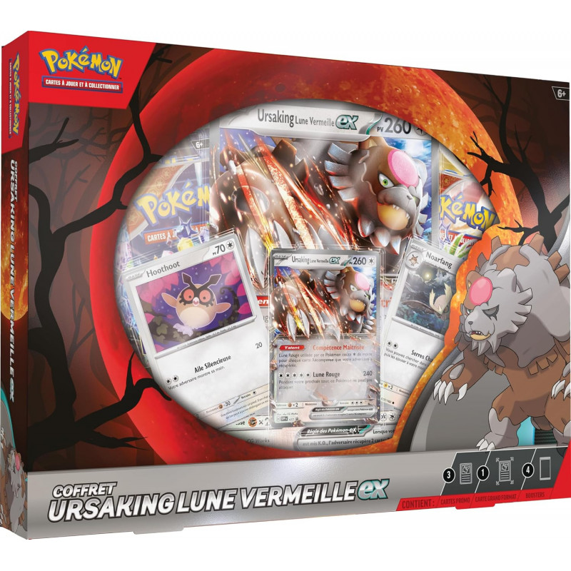 Coffret Ursaking Lune Vermeille EX - Pokémon JCC Novembre 2024