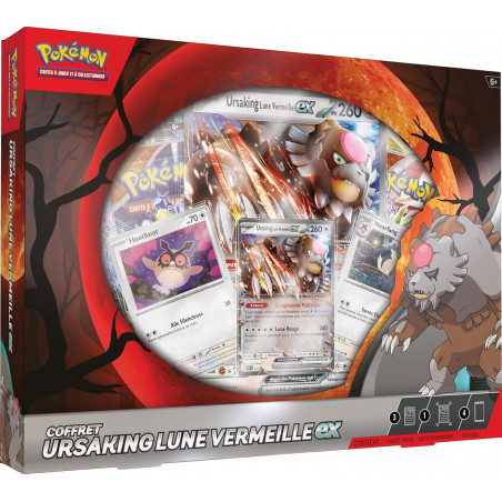 Coffret Ursaking Lune Vermeille EX - Pokémon JCC Novembre 2024