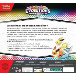 Coffret collection Poster EV 8.5 Évolutions Prismatiques - Pokémon JCC Janvier 2025
