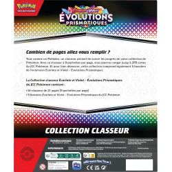 Coffret classeur EV 8.5 Évolutions Prismatiques - Pokémon JCC Janvier 2025