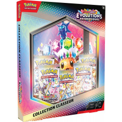 Coffret classeur EV 8.5 Évolutions Prismatiques - Pokémon JCC Janvier 2025